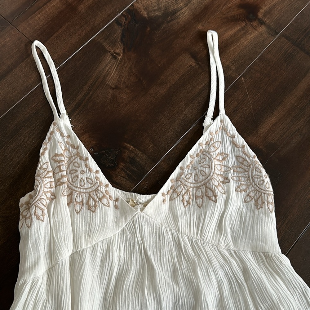 White Mini Dress - Picture 4 of 6